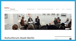 Desktop Screenshot of kultur-in-berlin.com